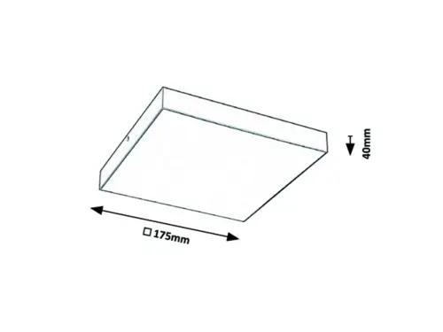 Záhradné svietidlo Rabalux 7895 LED 1800lm 2800/4000/6000K 230V IP44